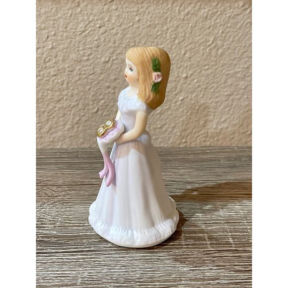 Vintage Enesco Girl Turning 8 - Picture 4 of 8